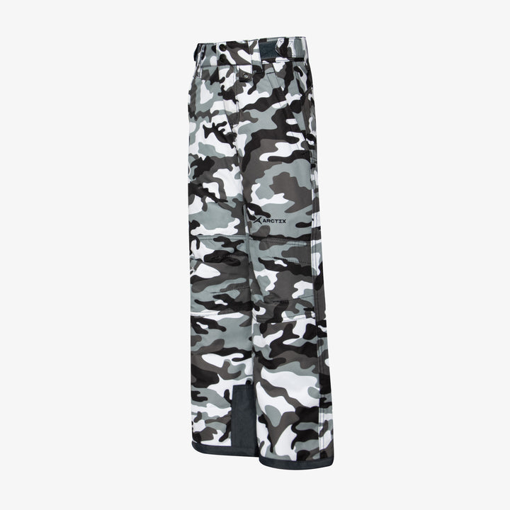 arctix Kids Camo Snow Pants with Reinforced Knees and Seat