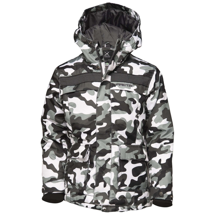 arctix Kids Camo Tundra Jr. Insulated Jacket with Added Reflective Visibility