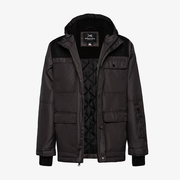 arctix Men's Fleece Lined Insulated Reinforced Performance Cold Weather Outdoor Jacket