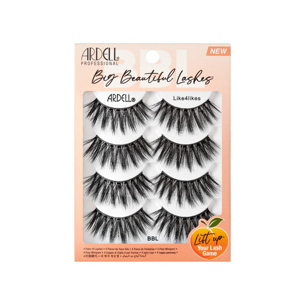 ardell Big Beautiful Lashes Like4likes 4 Pack