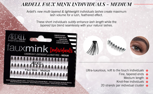 Ardell Faux Mink Individuals Medium 60-Count