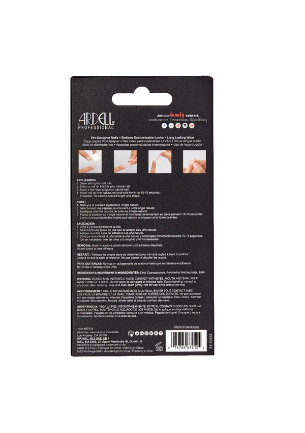 Ardell Nail Addict Eco French Bandeau