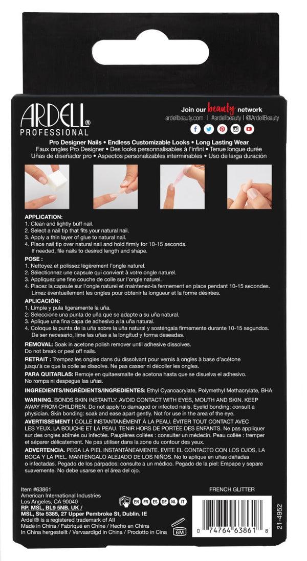 Ardell Nail Addict French Glitter