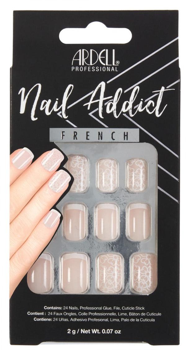 ardell Nail Addict French & Lace