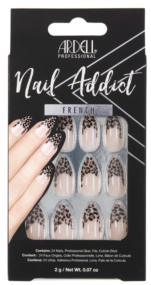 ardell Nail Addict French Leopard