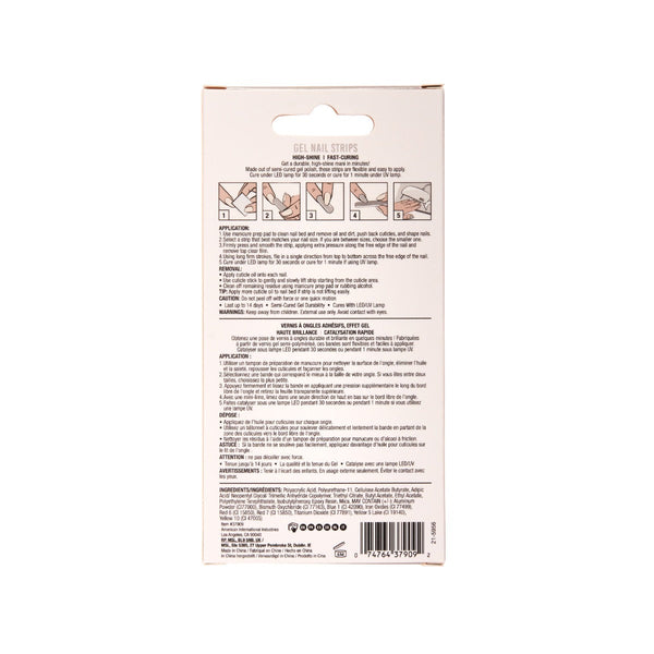 Ardell Nail Addict Gel Nail Strips - Blanc