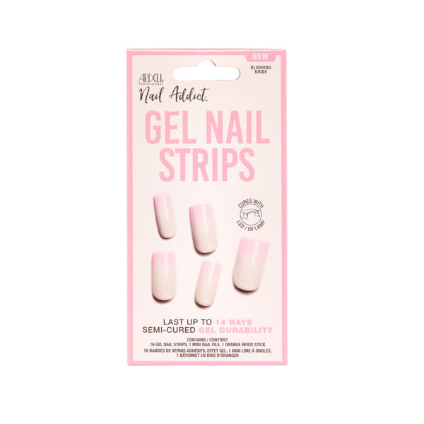 ardell Nail Addict Gel Nail Strips - Blushing Bride