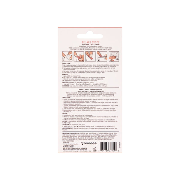 Ardell Nail Addict Gel Nail Strips - Cheers To Rosé