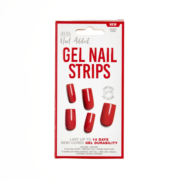 ardell Nail Addict Gel Nail Strips - Cherry Bomb