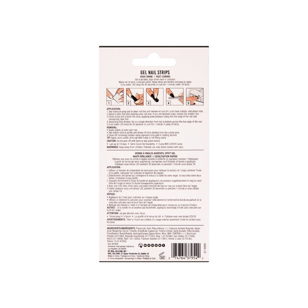 Ardell Nail Addict Gel Nail Strips - Heart Breaker