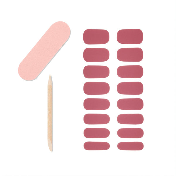 Ardell Nail Addict Gel Nail Strips - Wild Roses