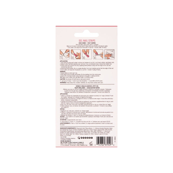 Ardell Nail Addict Gel Nail Strips - Wild Roses