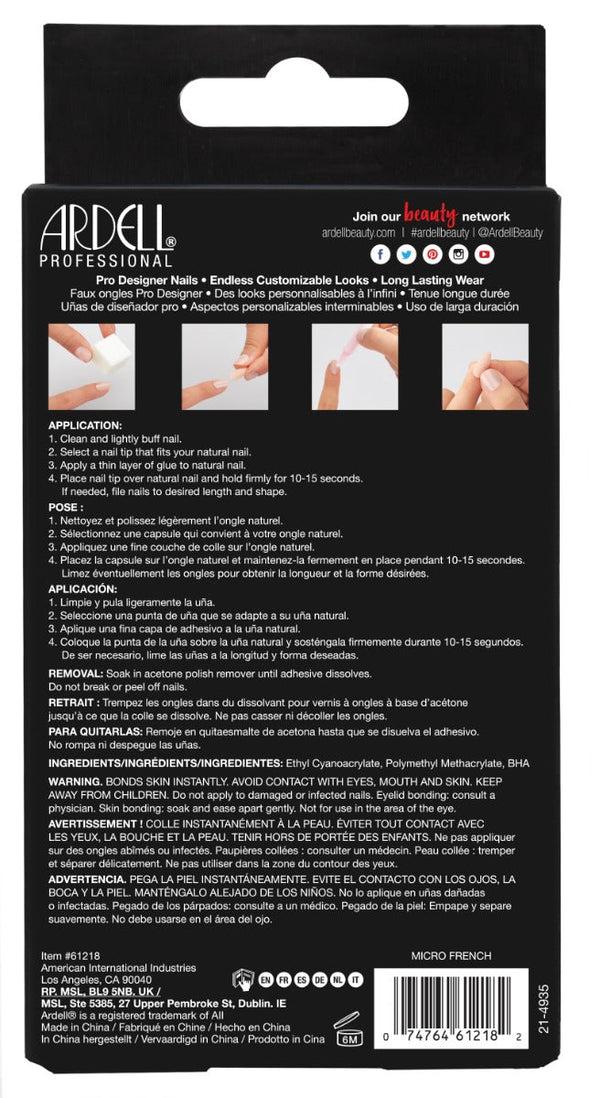 Ardell Nail Addict Micro French