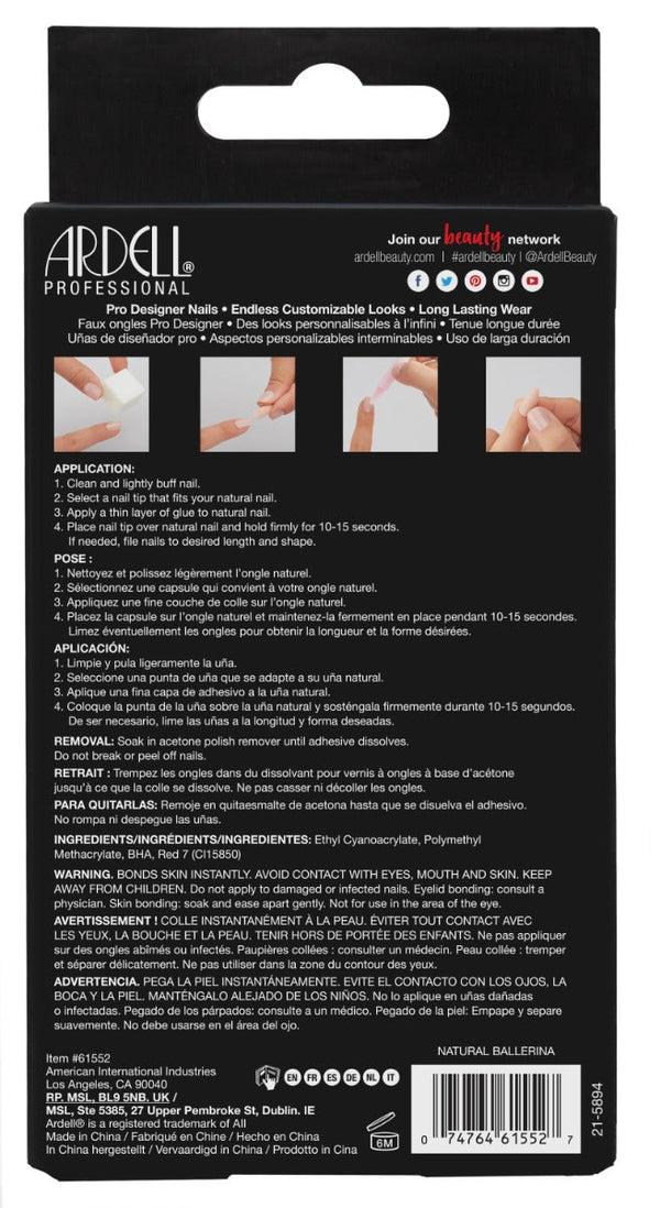 Ardell Nail Addict Natural Ballerina