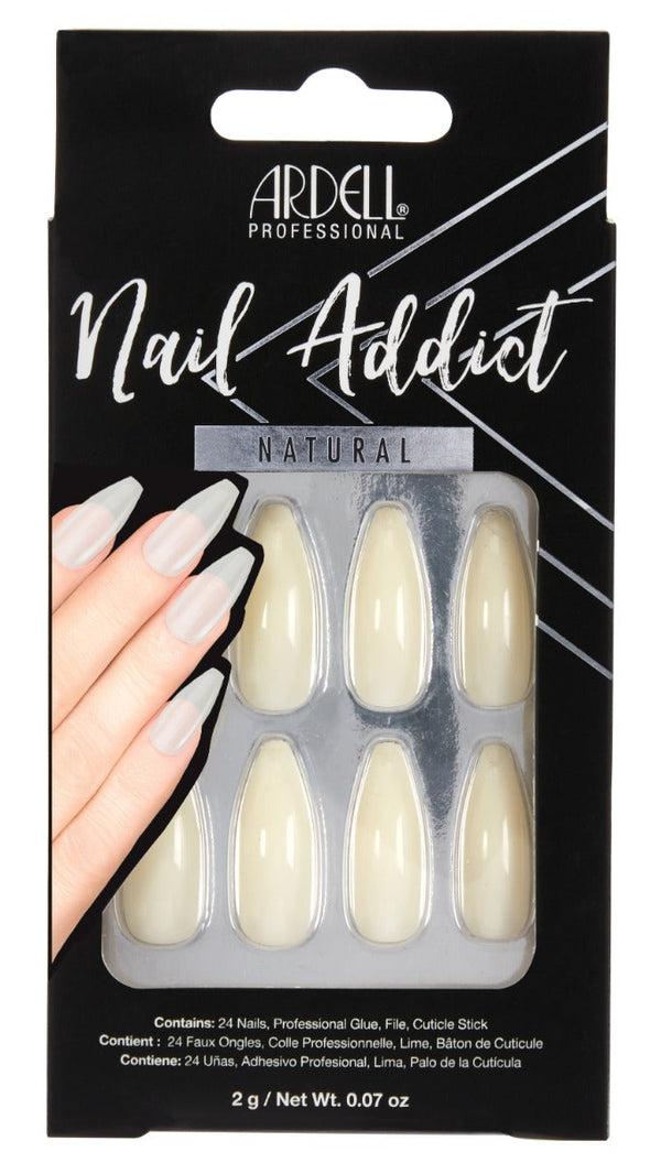 ardell Nail Addict Natural Ballerina Long