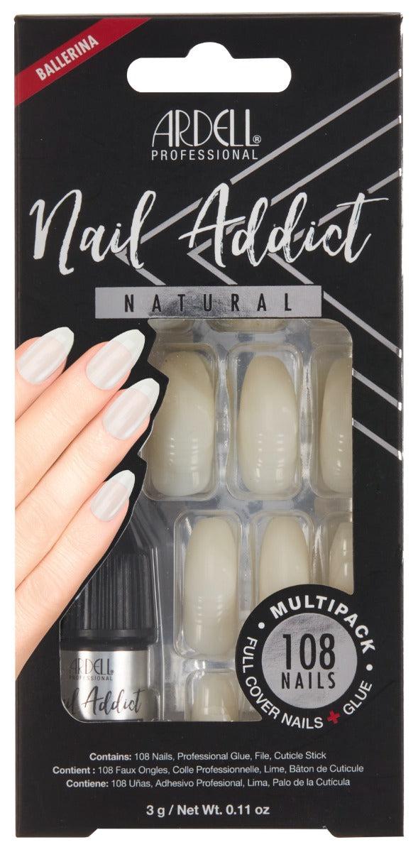 ardell Nail Addict Natural Ballerina Multipack