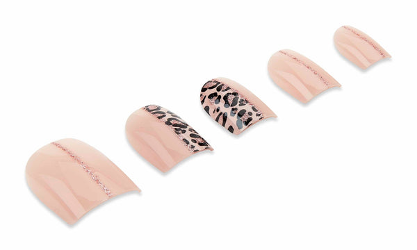 Ardell Nail Addict Premium Nail Set Cheetah Accent