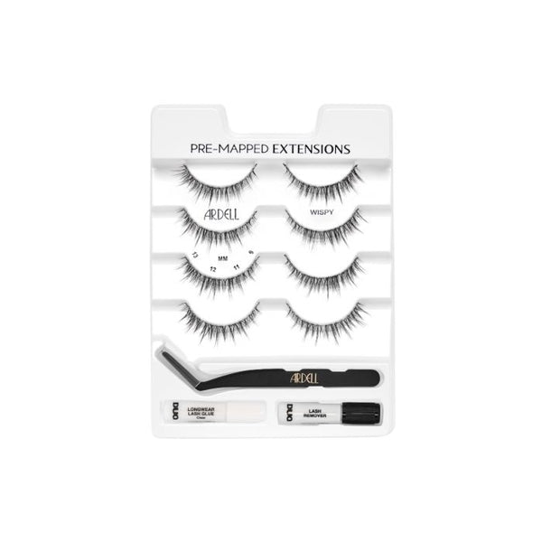Ardell Pre-Mapped Extensions Wispy 4 Pack