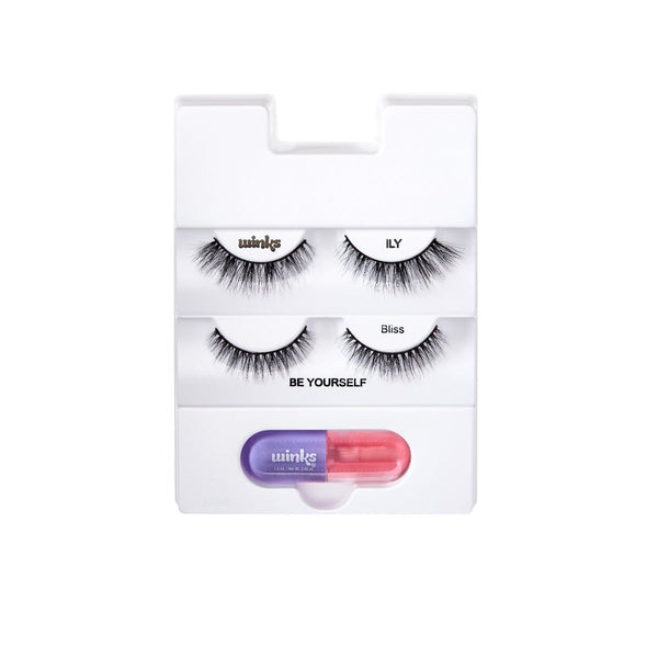 Ardell Winks Be Yourself Lashes & Lip Kit ILY + Bliss