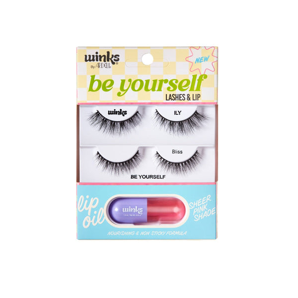 ardell Winks Be Yourself Lashes & Lip Kit ILY + Bliss