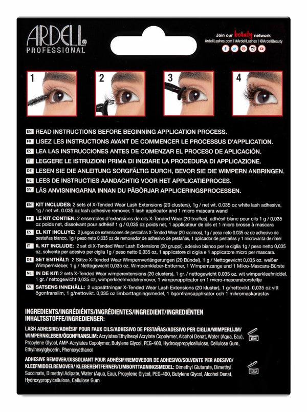Ardell X-Tended Wear Lash System Kit Lash 105