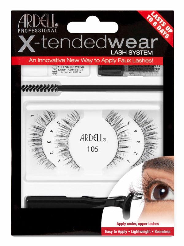 ardell X-Tended Wear Lash System Kit Lash 105