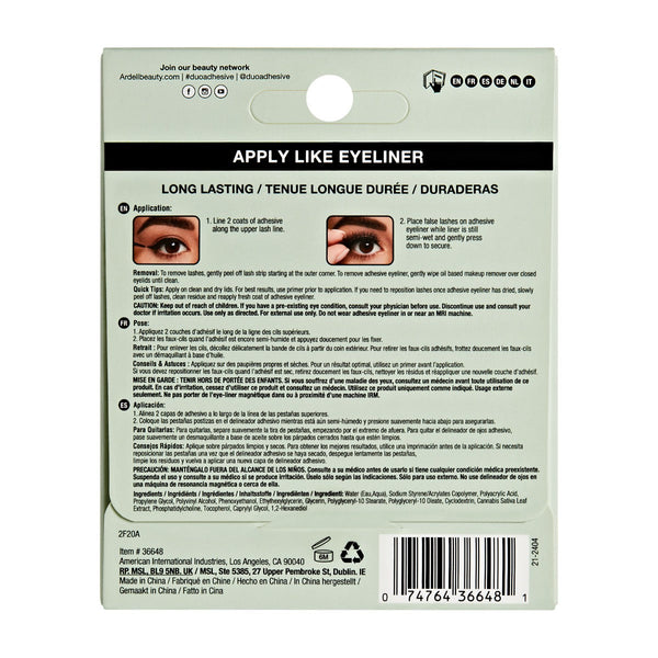 Ardell DUO Line It Lash It Hemp Infused Clear Lash Adhesive