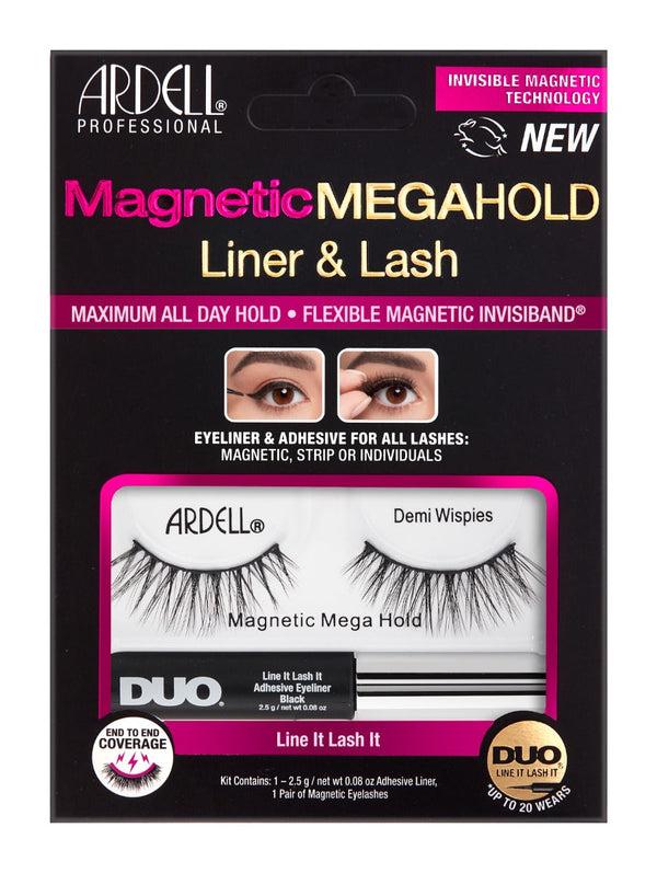 ardell Magnetic Megahold Liner & Lash Kit Demi Wispies