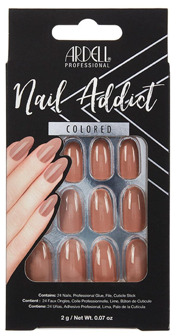 ardell Nail Addict Premium Artificial Nail Set Latte