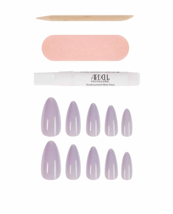 Ardell Nail Addict Premium Artificial Nail Set Lilac
