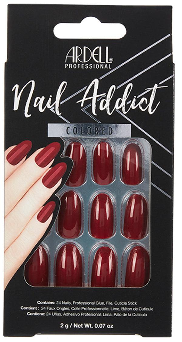 ardell Nail Addict Premium Artificial Nail Set Sip of Wine