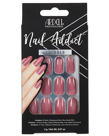 ardell Nail Addict Premium Artificial Nail Set Sweet Pink
