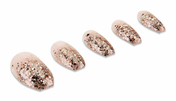Ardell Nail Addict Premium Nail Set Dripping In Gold