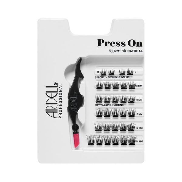 Ardell Press On Underlash Extensions Faux Mink Natural 30 Ct