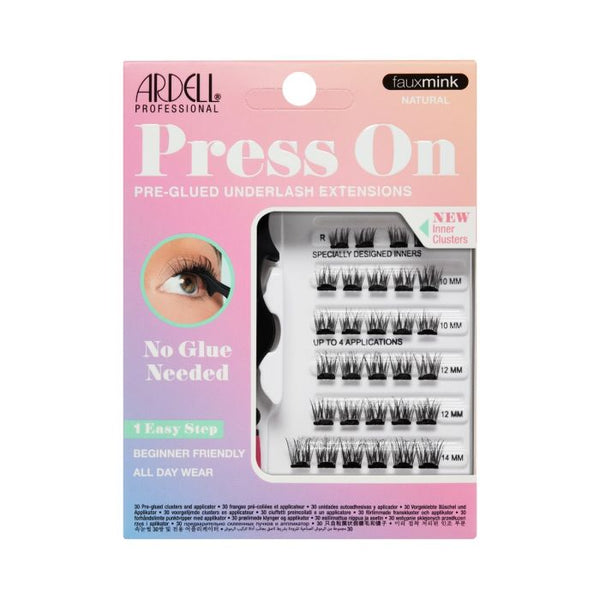 ardell Press On Underlash Extensions Faux Mink Natural 30 ct