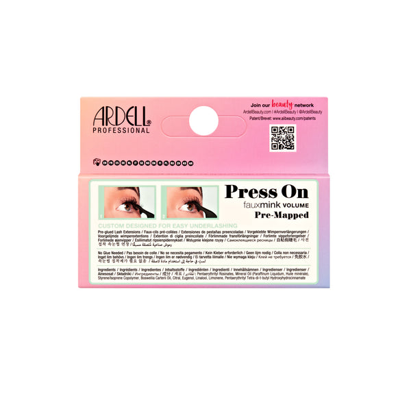 Ardell Press On Underlash Extensions Pre-Mapped Faux Mink Volume