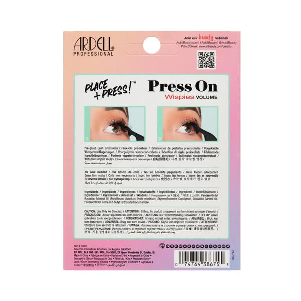 Ardell Press On Underlash Extensions Wispies Volume 30 Ct