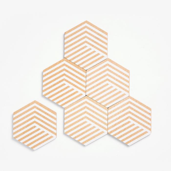 Areaware Bower Studios Table Tiles - Optic