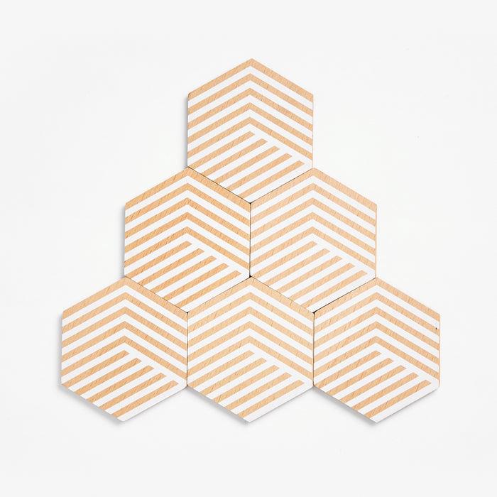 Areaware Bower Studios Table Tiles - Optic