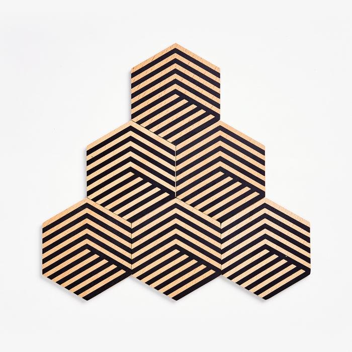 areaware Bower Studios Table Tiles - Optic