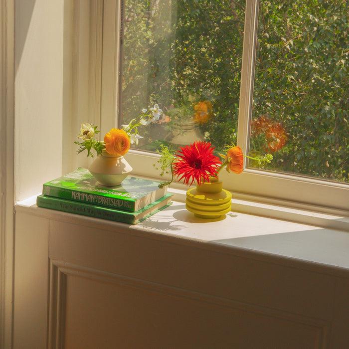 Areaware Simone Brewster Strata Vase - Cream