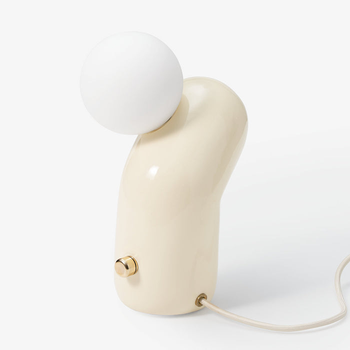 areaware Talbot and Yoon Doko Lamp - Cream