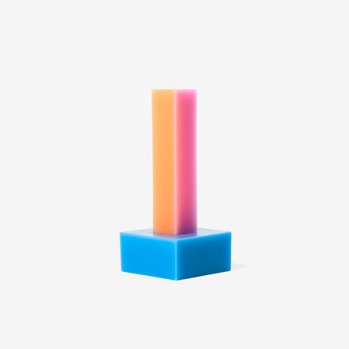 Areaware Yinka Ilori Happiness Pillar Candle