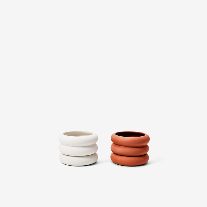 Areaware Chen Chen And Kai Williams Stacking Planter Mini - Short