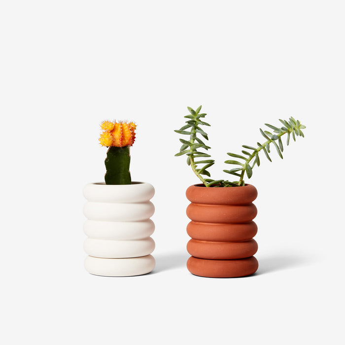 Areaware Chen Chen And Kai Williams Stacking Planter Mini - Tall