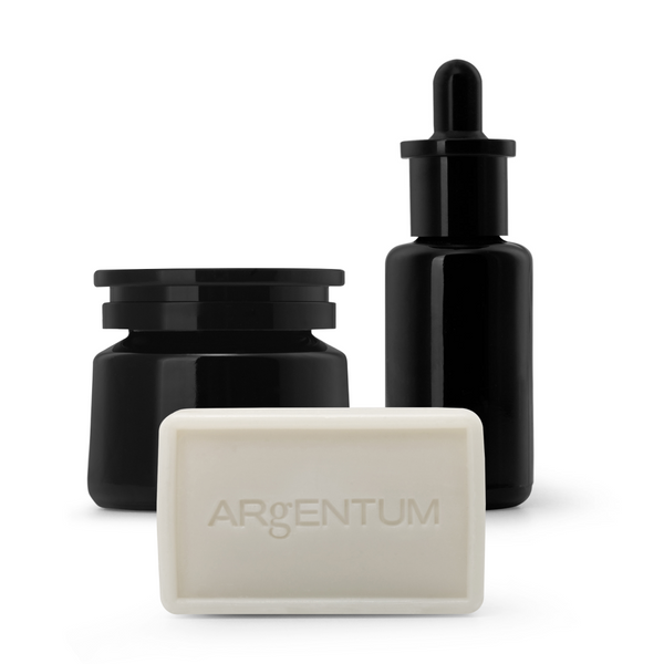 argentum 3-step skincare gift set