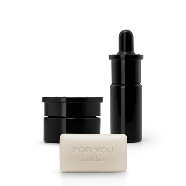 argentum travel-size skincare gift set