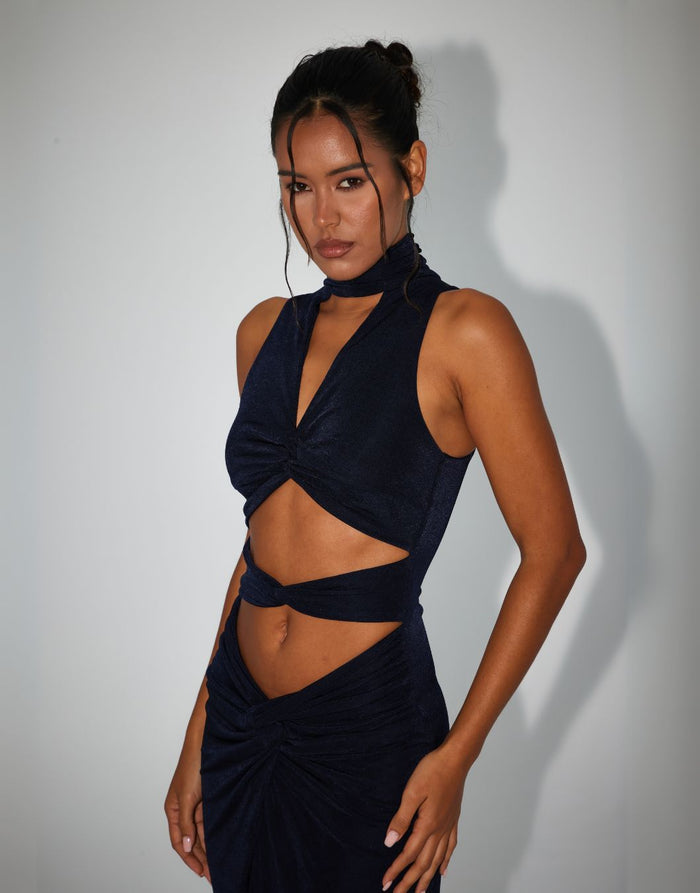 Aria Cove CHARLISE NAVY Dresses