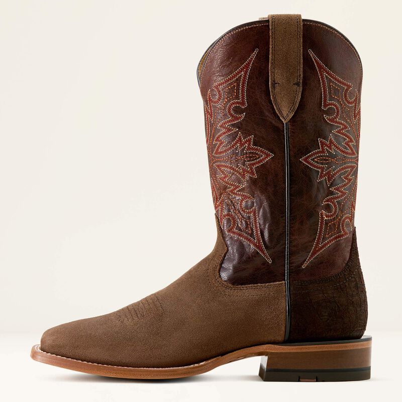 Ariat Circuit Gritty Wide Square Toe Cowboy Boot