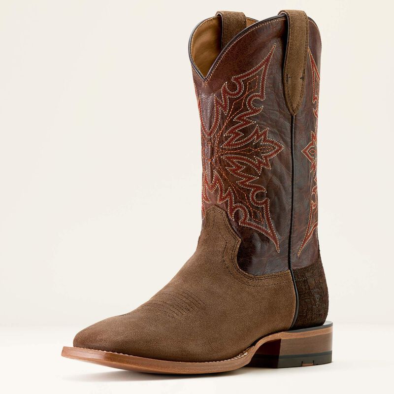 ariat Circuit Gritty Wide Square Toe Cowboy Boot